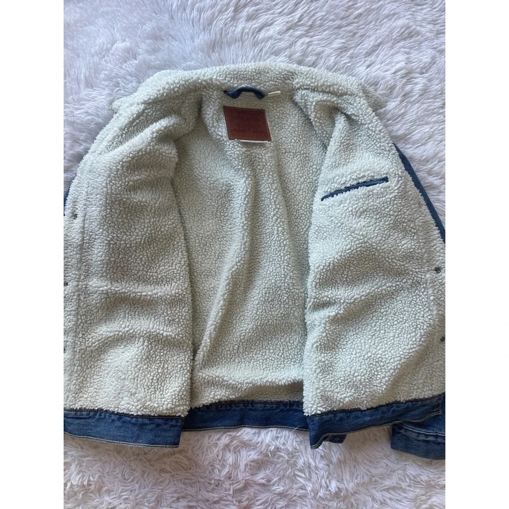 Levi's Sherpa Lined Denim Trucker Jacket